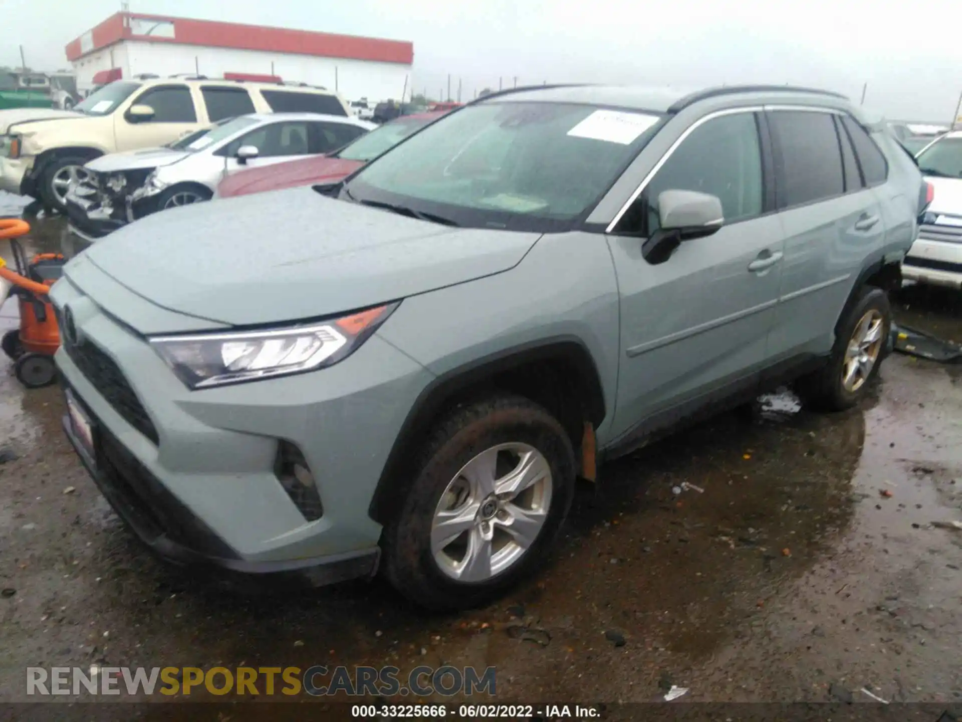 2 Photograph of a damaged car 2T3P1RFV7MW178492 TOYOTA RAV4 2021