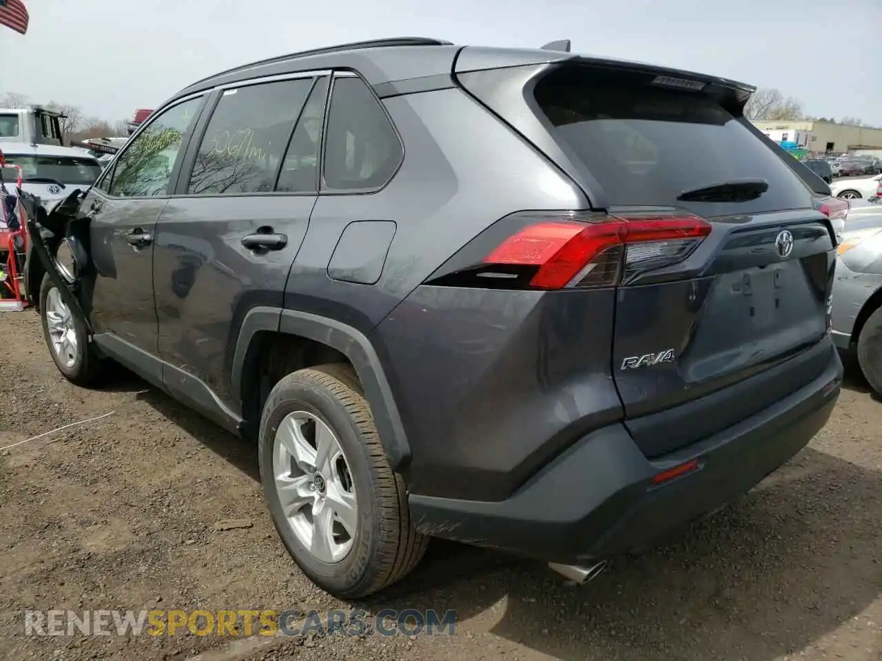 3 Photograph of a damaged car 2T3P1RFV7MW180050 TOYOTA RAV4 2021