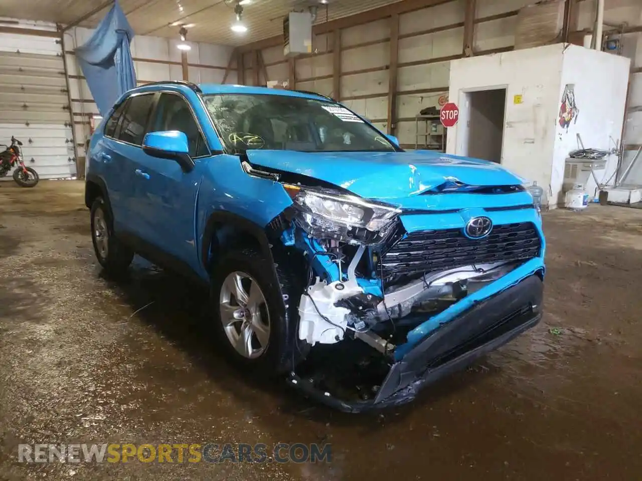 1 fotografías del automóvil dañado 2T3P1RFV7MW180551 TOYOTA RAV4 2021
