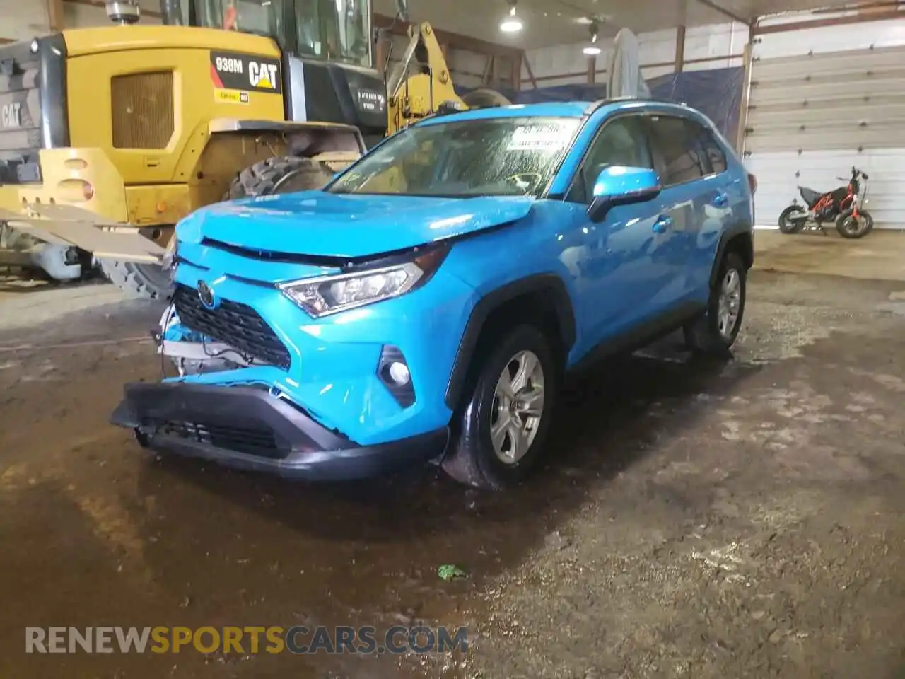 2 fotografías del automóvil dañado 2T3P1RFV7MW180551 TOYOTA RAV4 2021