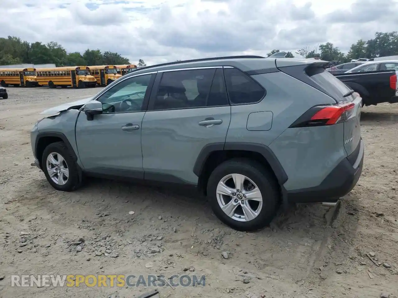 2 Photograph of a damaged car 2T3P1RFV7MW193719 TOYOTA RAV4 2021