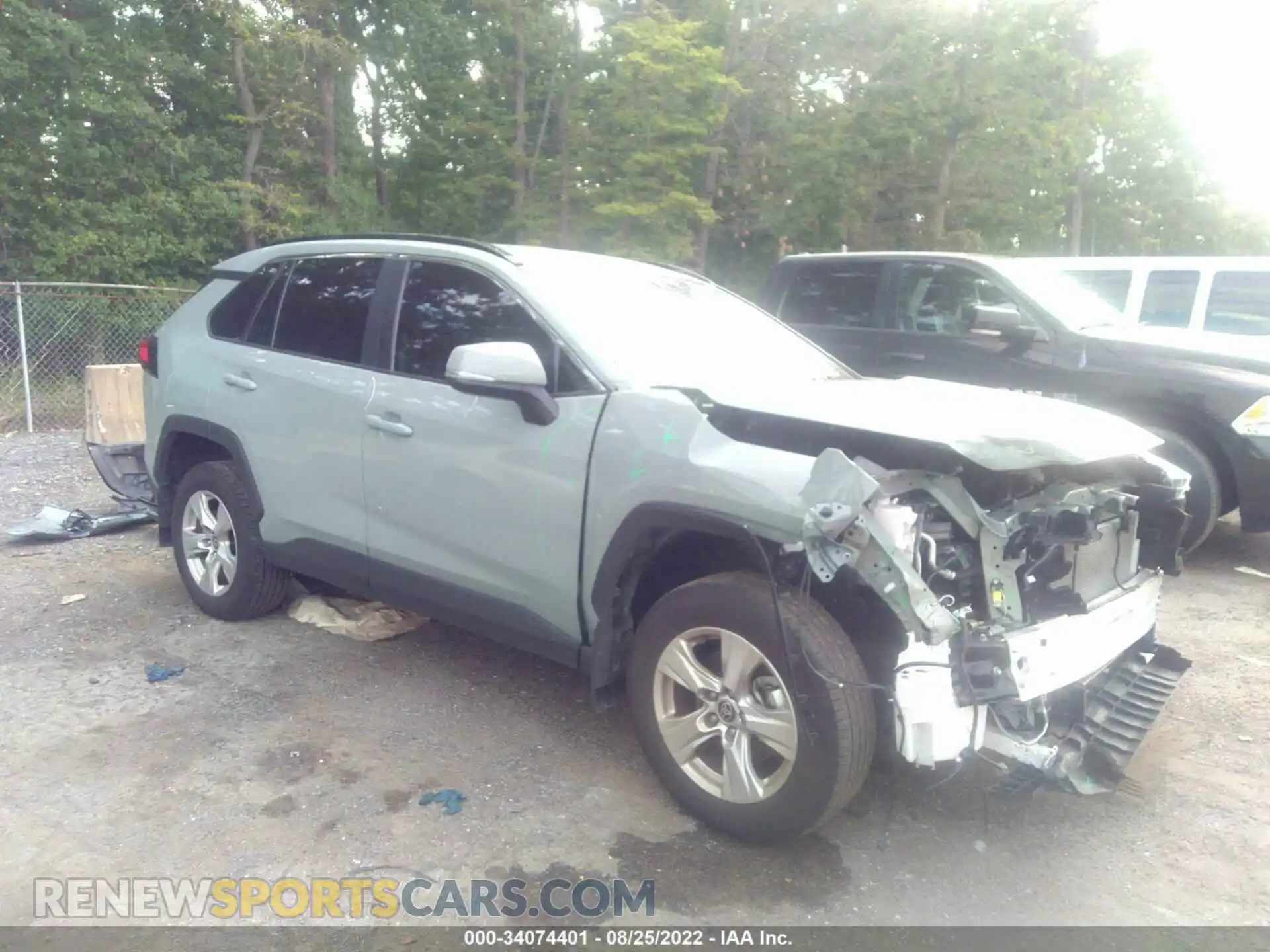 1 Фотография поврежденного автомобиля 2T3P1RFV7MW193977 TOYOTA RAV4 2021