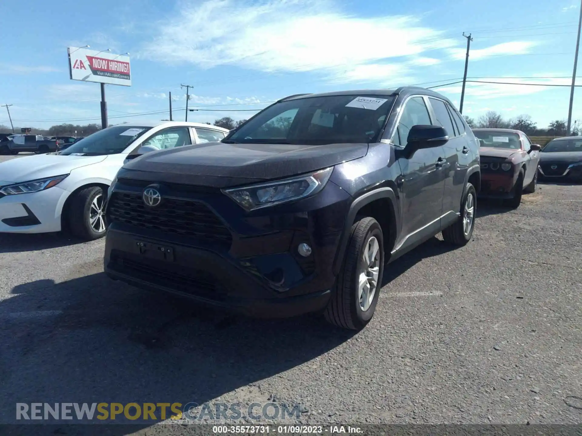 2 Photograph of a damaged car 2T3P1RFV7MW194577 TOYOTA RAV4 2021