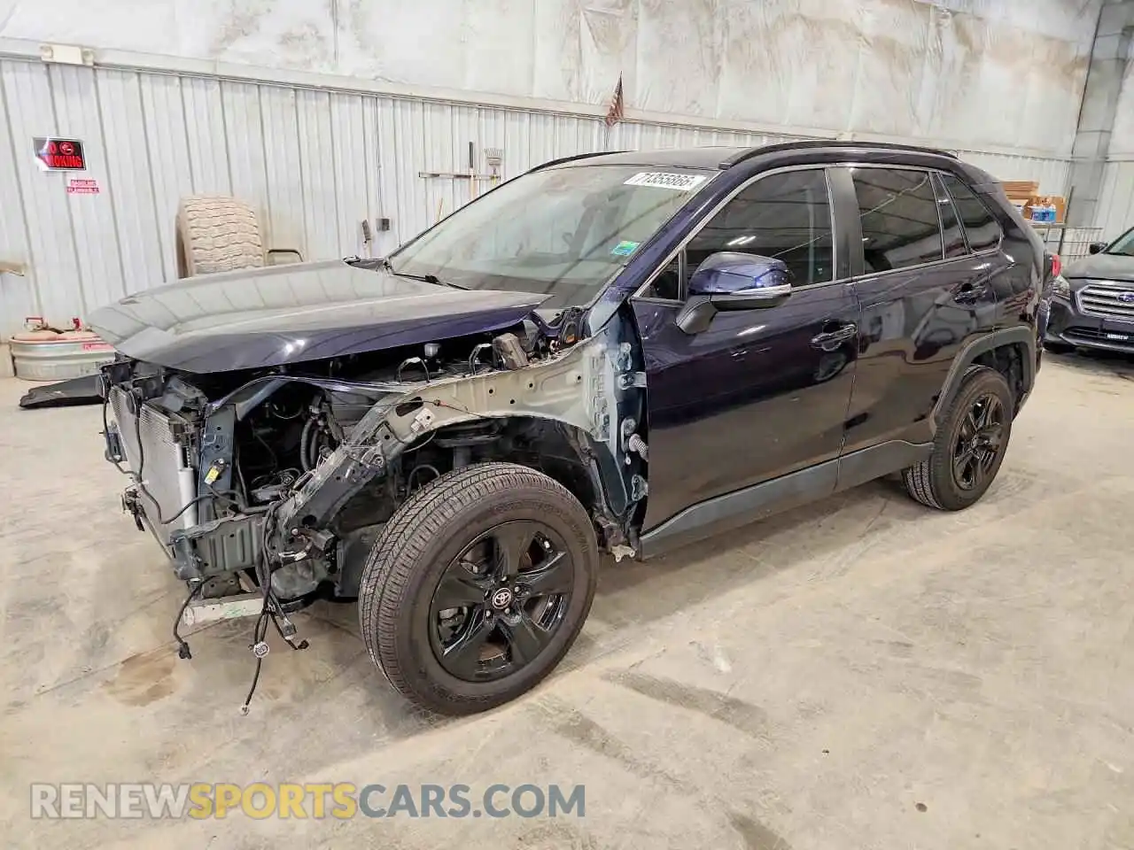1 fotografías del automóvil dañado 2T3P1RFV7MW210938 TOYOTA RAV4 2021