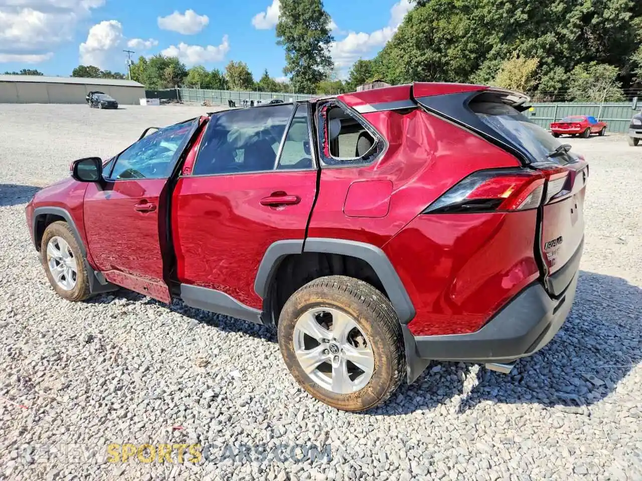 2 Photograph of a damaged car 2T3P1RFV7MW231594 TOYOTA RAV4 2021