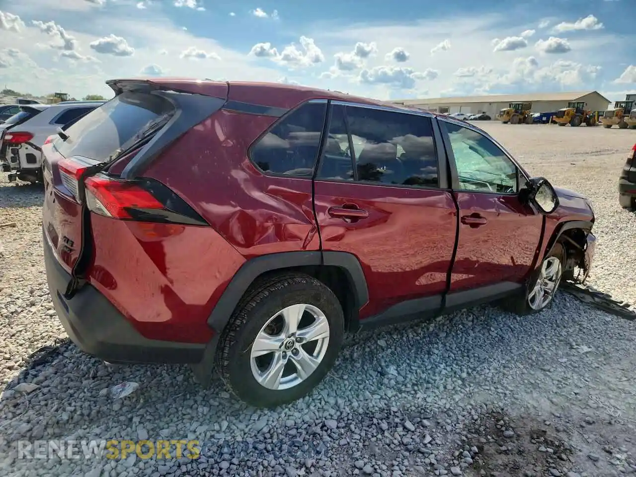3 Photograph of a damaged car 2T3P1RFV7MW231594 TOYOTA RAV4 2021