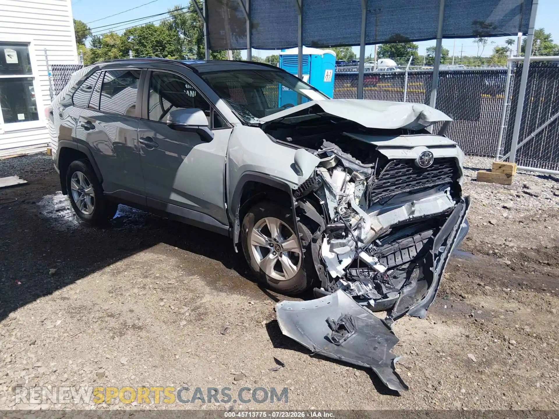 1 Photograph of a damaged car 2T3P1RFV7MW238609 TOYOTA RAV4 2021