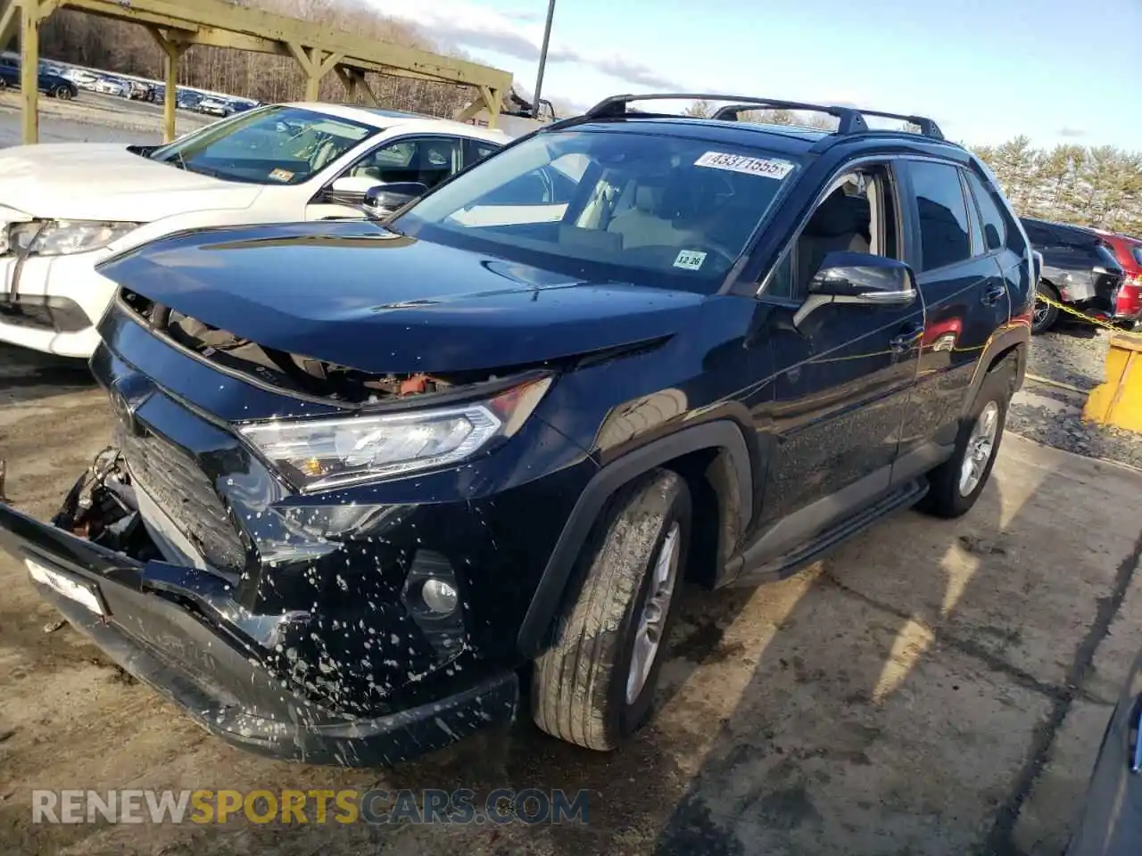 1 Photograph of a damaged car 2T3P1RFV7MW247343 TOYOTA RAV4 2021