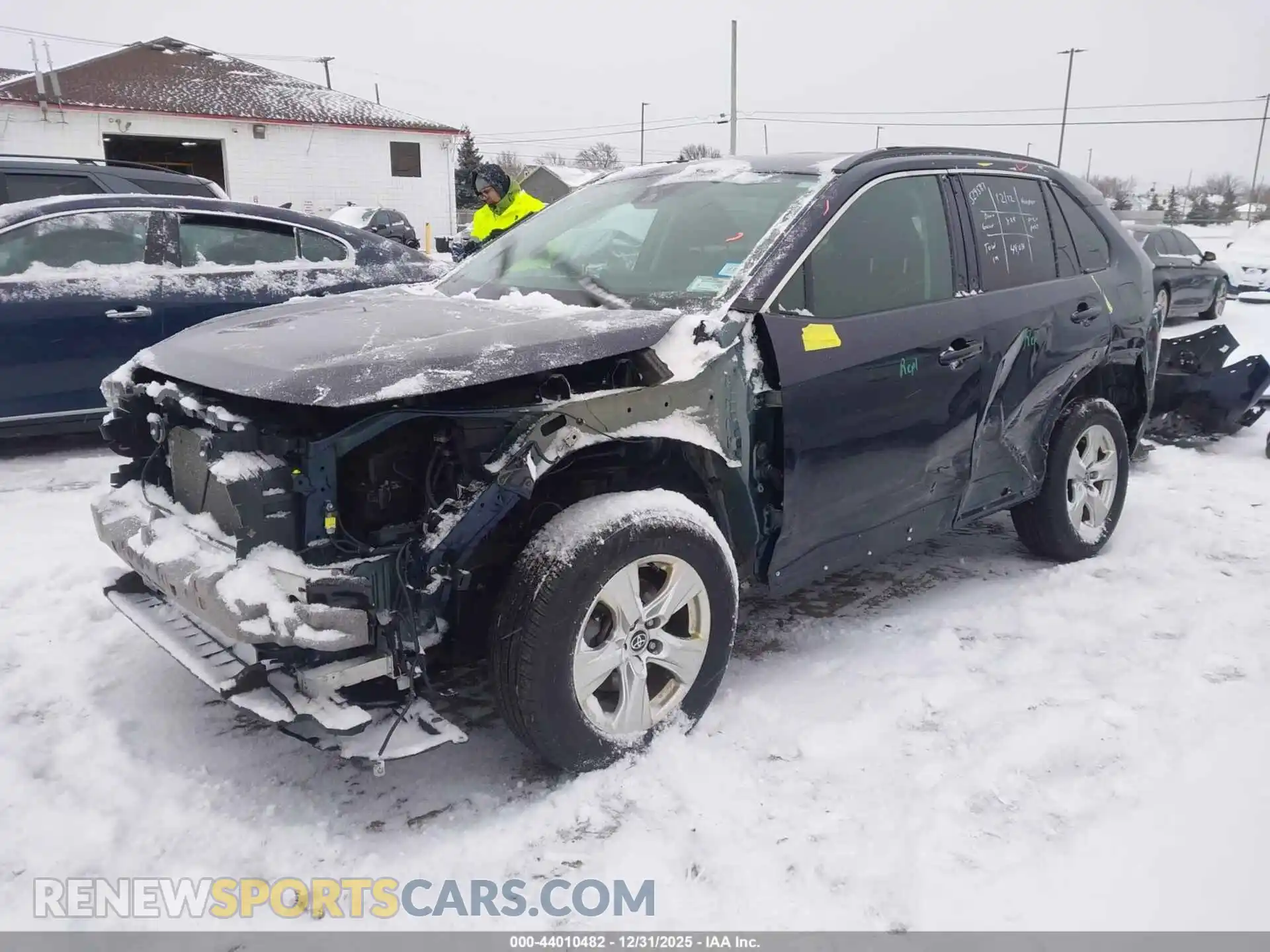 2 Photograph of a damaged car 2T3P1RFV7MW247679 TOYOTA RAV4 2021