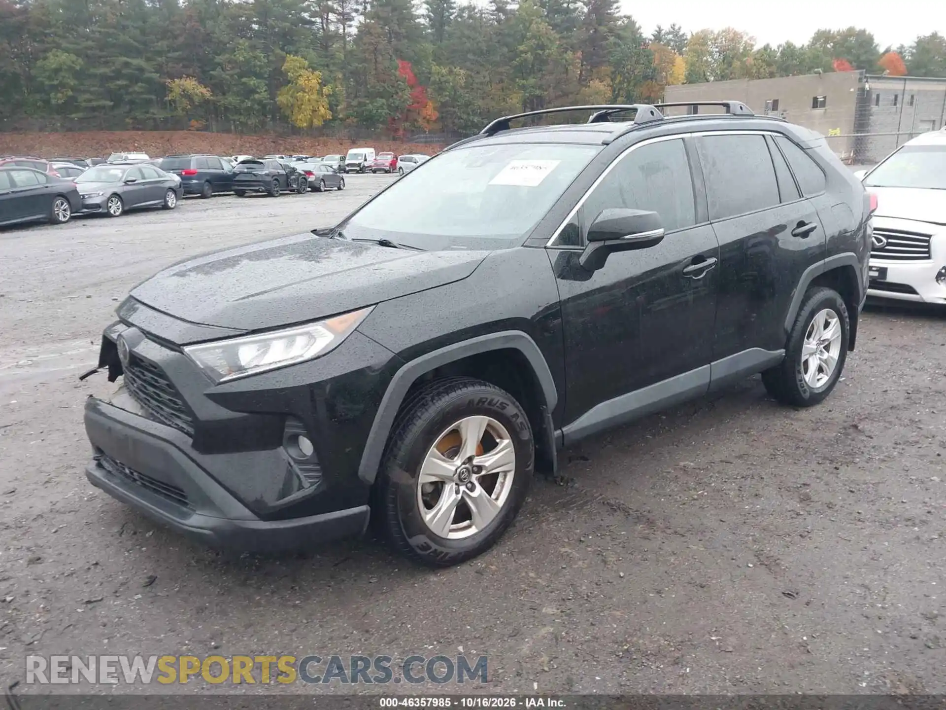 2 fotografías del automóvil dañado 2T3P1RFV8MC149309 TOYOTA RAV4 2021