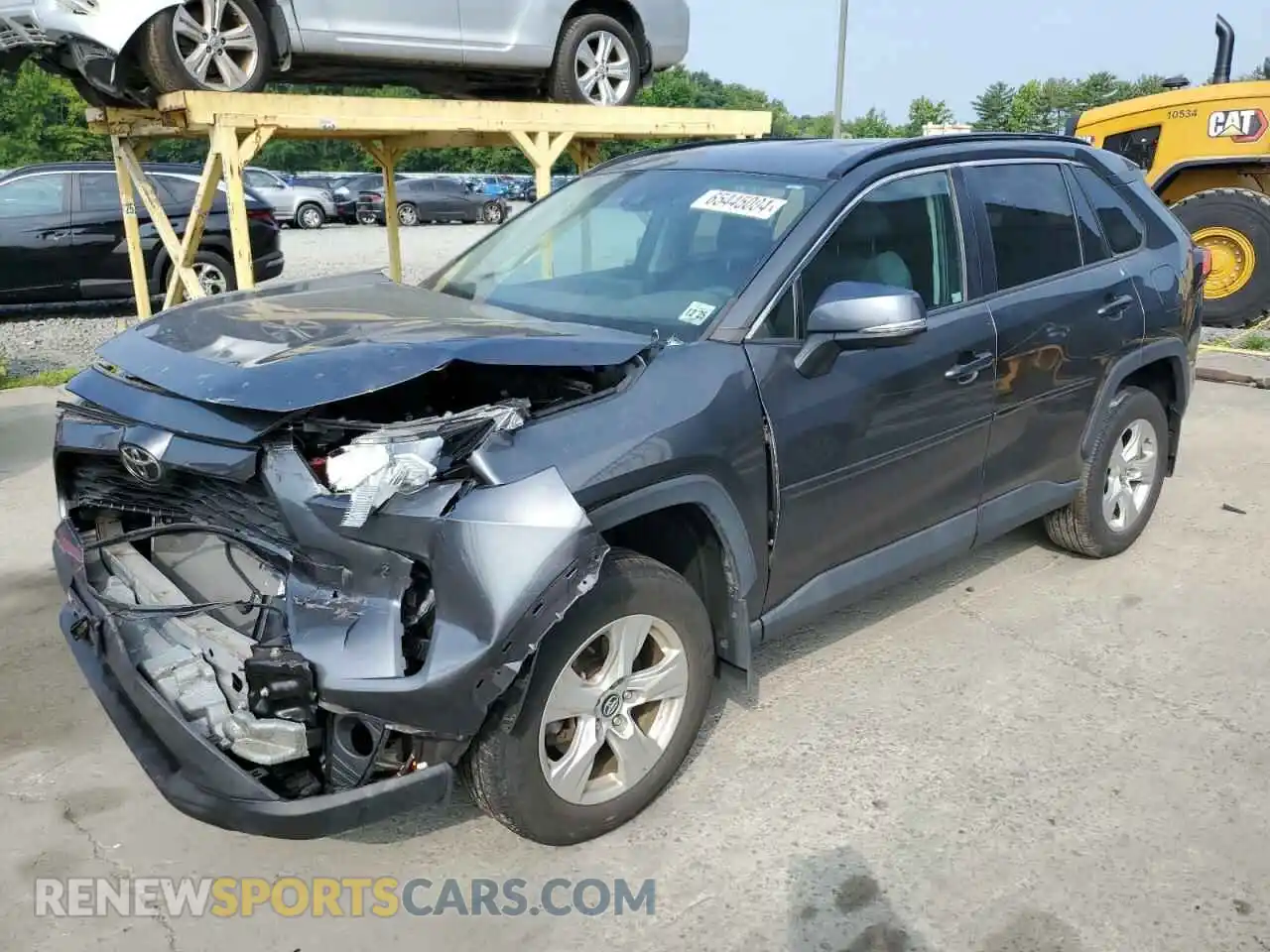 1 Photograph of a damaged car 2T3P1RFV8MC155627 TOYOTA RAV4 2021