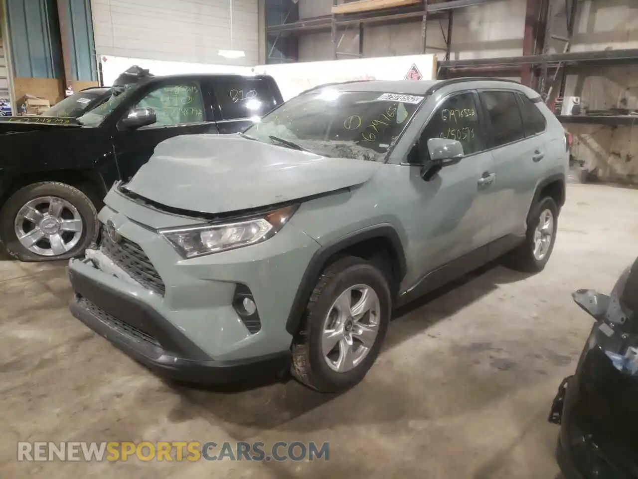 1 Photograph of a damaged car 2T3P1RFV8MW157506 TOYOTA RAV4 2021