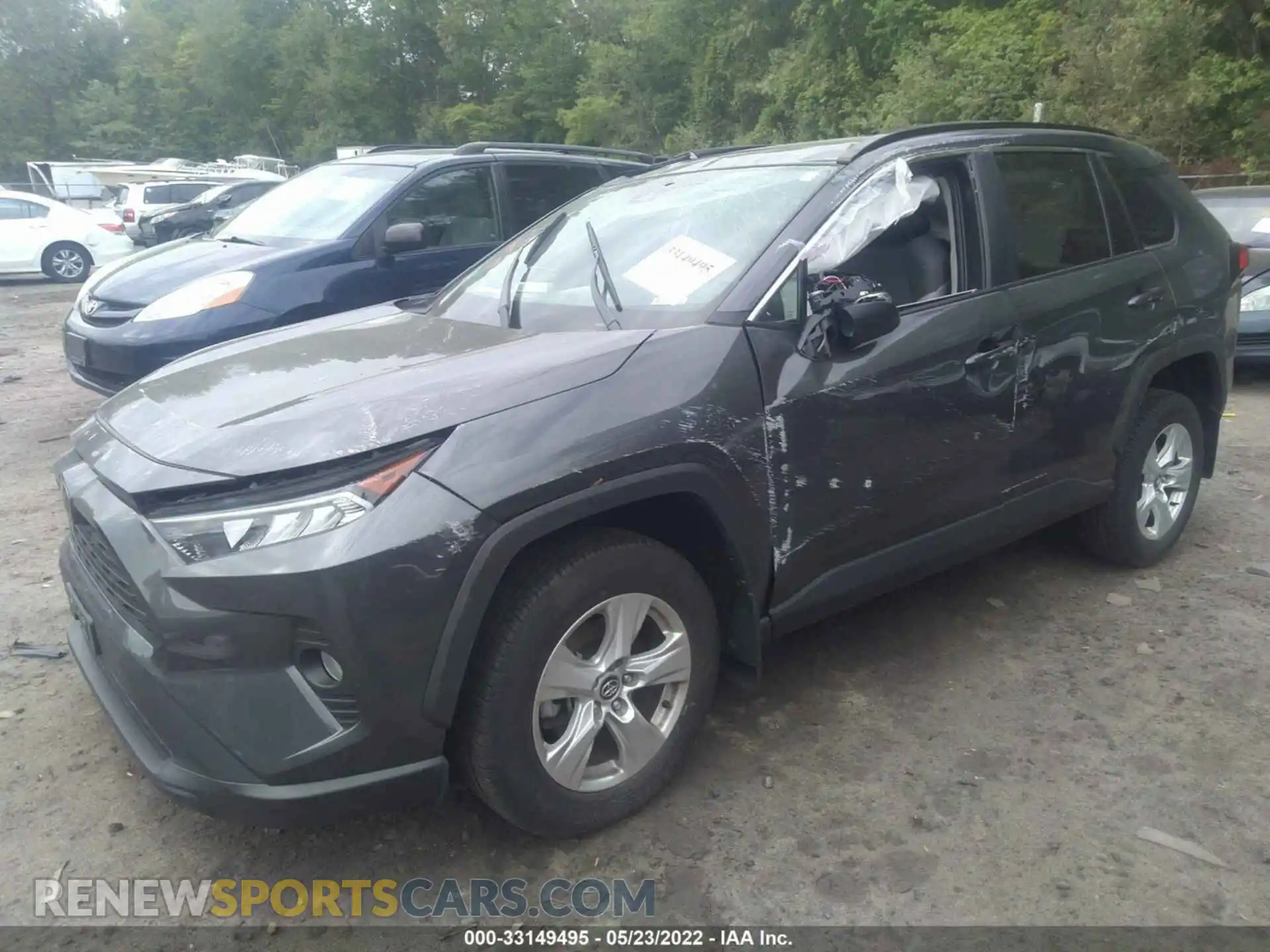2 Photograph of a damaged car 2T3P1RFV8MW164892 TOYOTA RAV4 2021