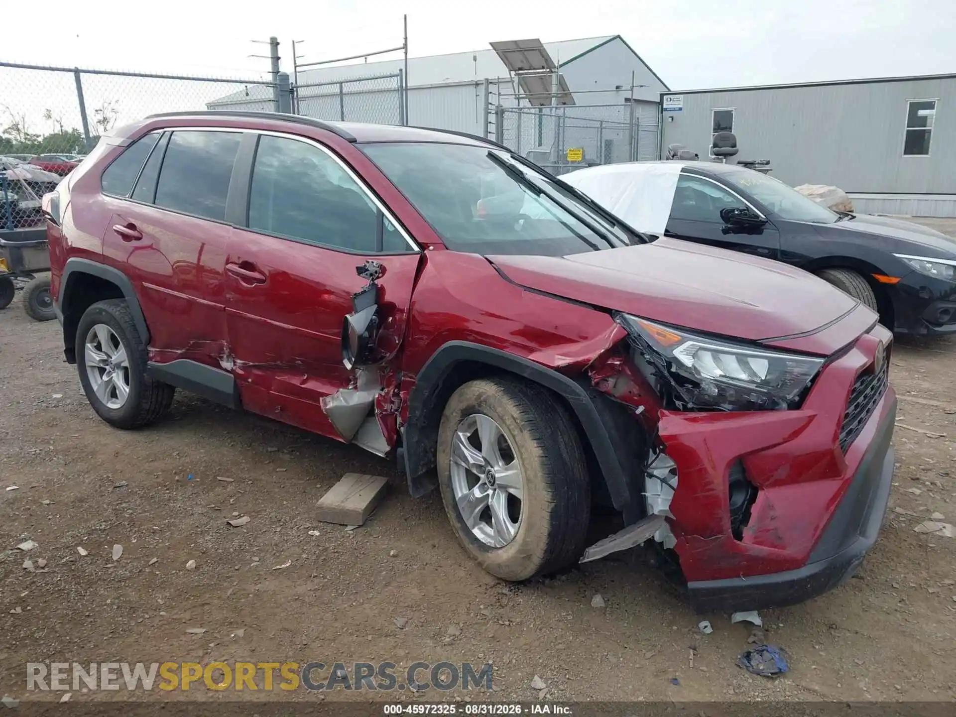 1 Photograph of a damaged car 2T3P1RFV8MW187329 TOYOTA RAV4 2021