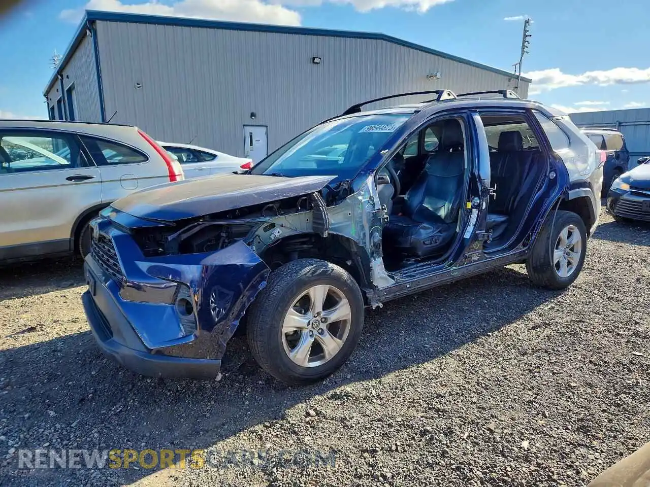 1 Photograph of a damaged car 2T3P1RFV8MW201908 TOYOTA RAV4 2021