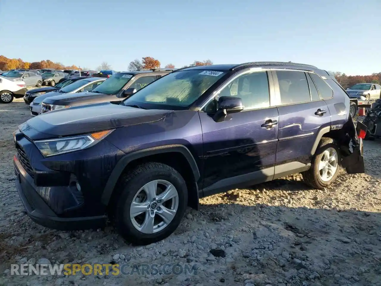 1 Photograph of a damaged car 2T3P1RFV8MW208048 TOYOTA RAV4 2021