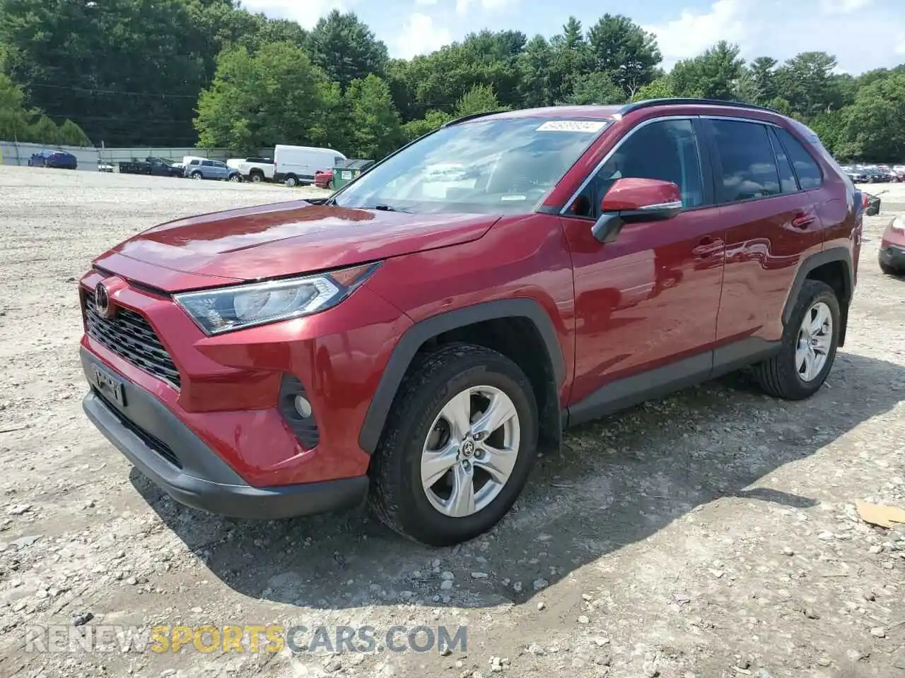 1 Photograph of a damaged car 2T3P1RFV8MW216117 TOYOTA RAV4 2021