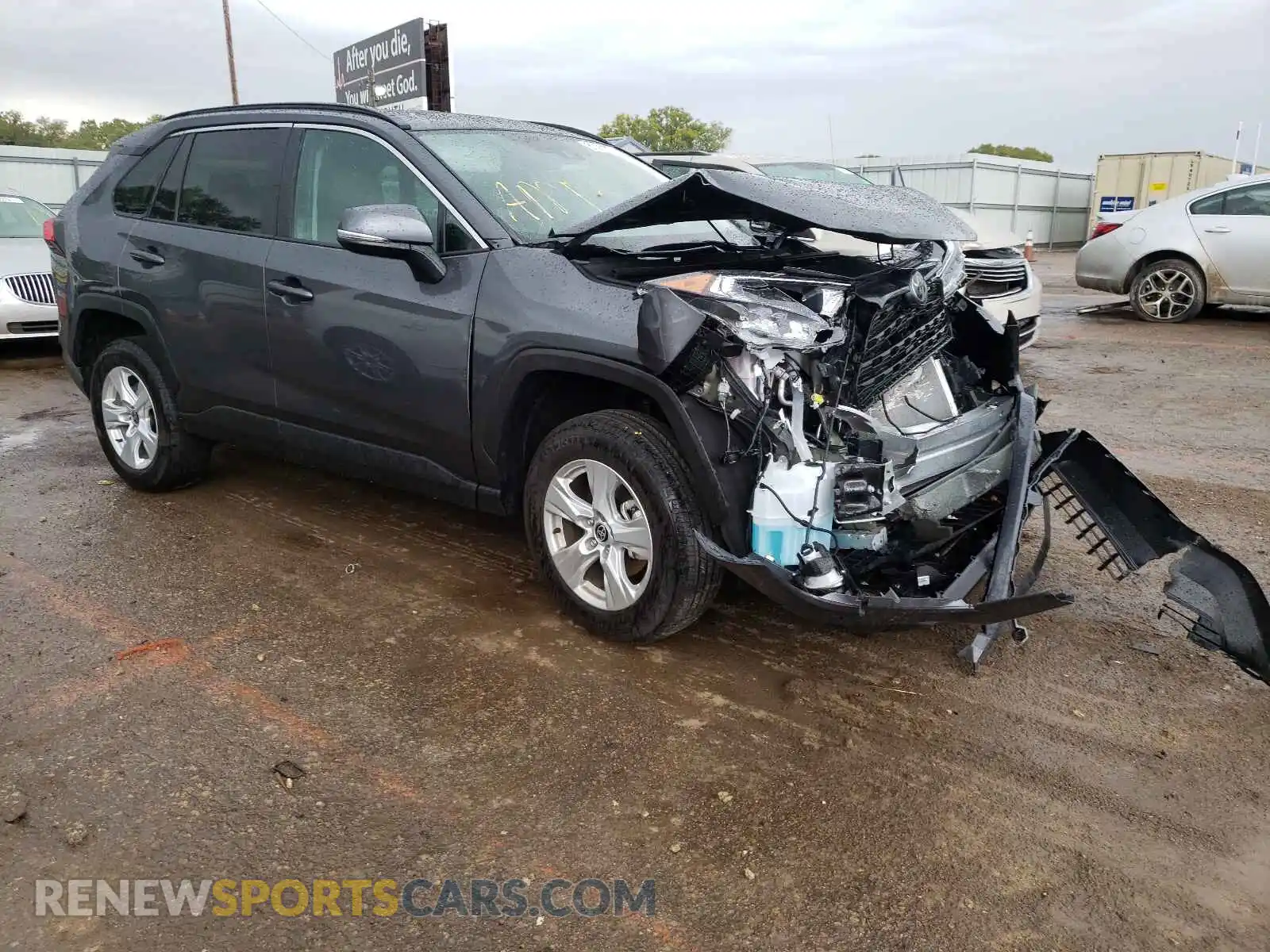 1 fotografías del automóvil dañado 2T3P1RFV8MW217820 TOYOTA RAV4 2021