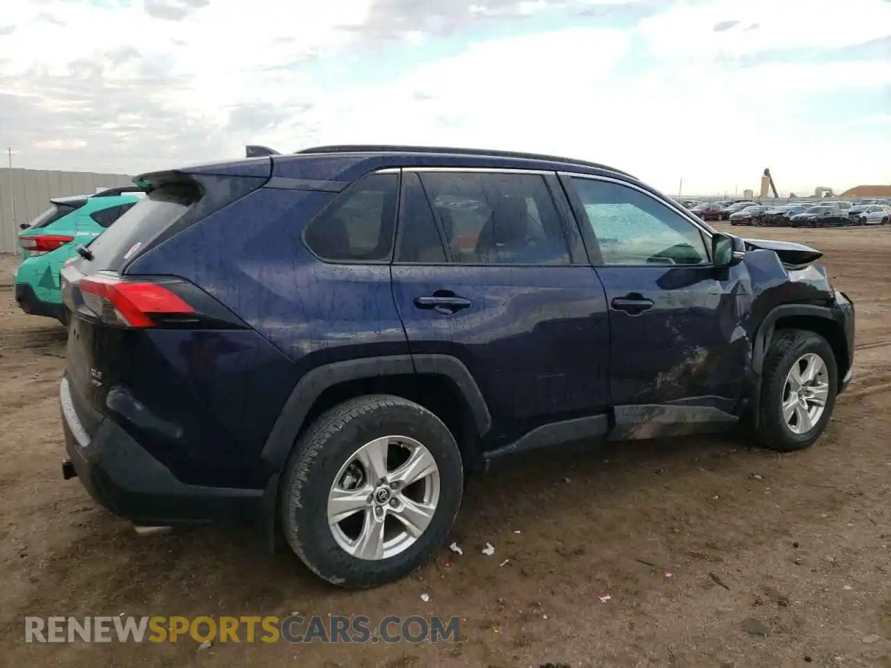 3 fotografías del automóvil dañado 2T3P1RFV8MW219132 TOYOTA RAV4 2021