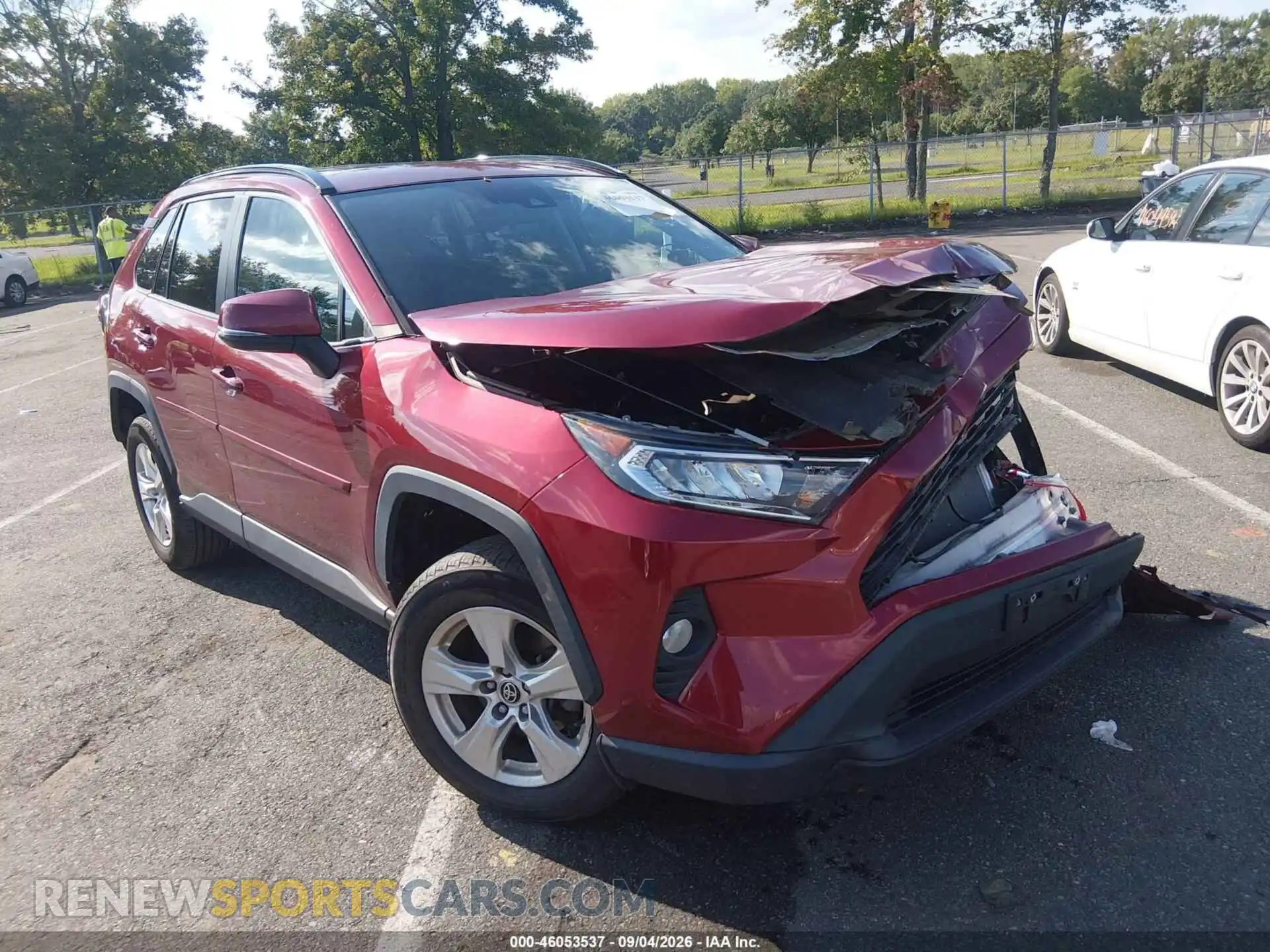 1 Фотография поврежденного автомобиля 2T3P1RFV8MW244323 TOYOTA RAV4 2021
