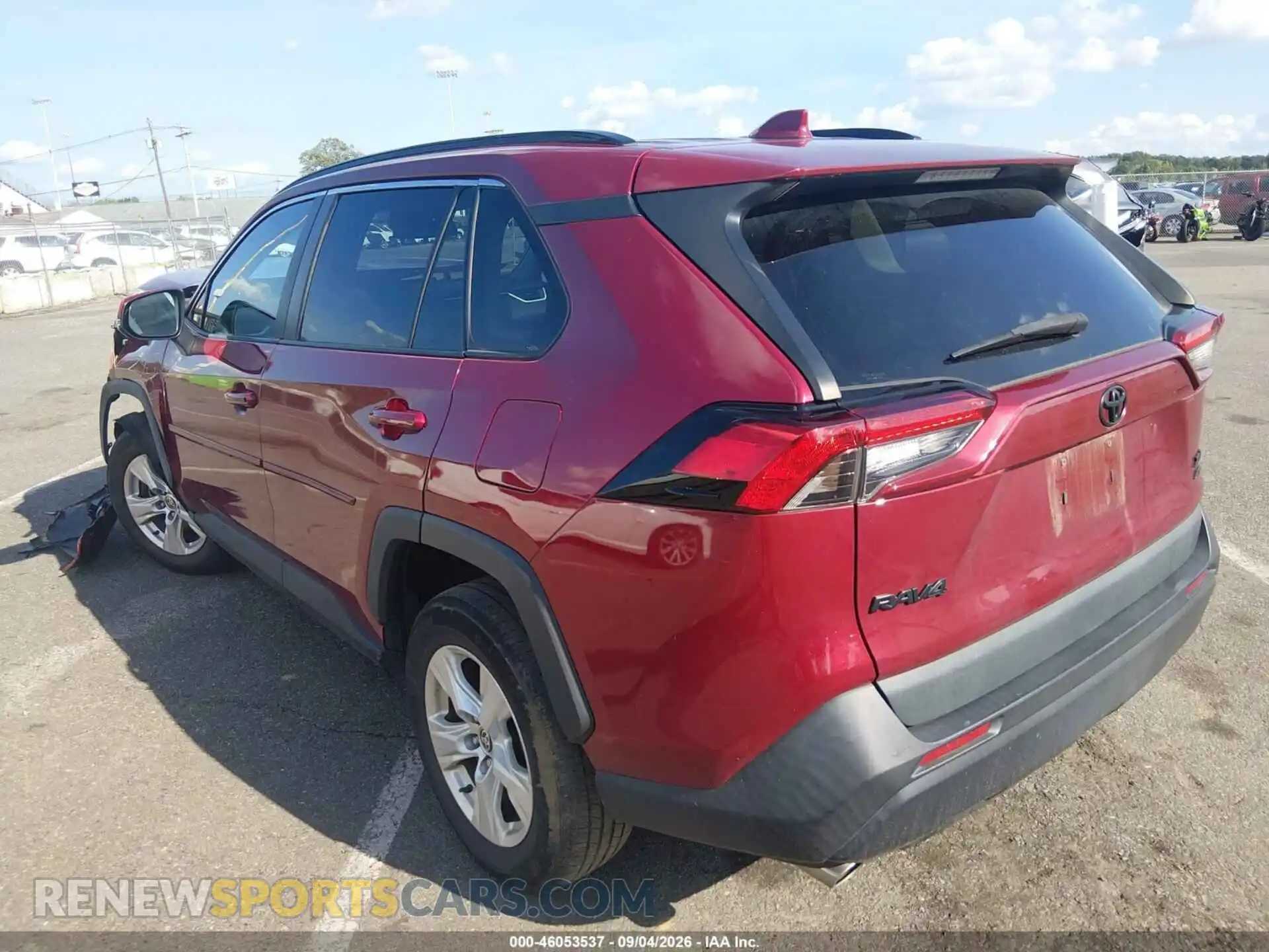 3 Фотография поврежденного автомобиля 2T3P1RFV8MW244323 TOYOTA RAV4 2021
