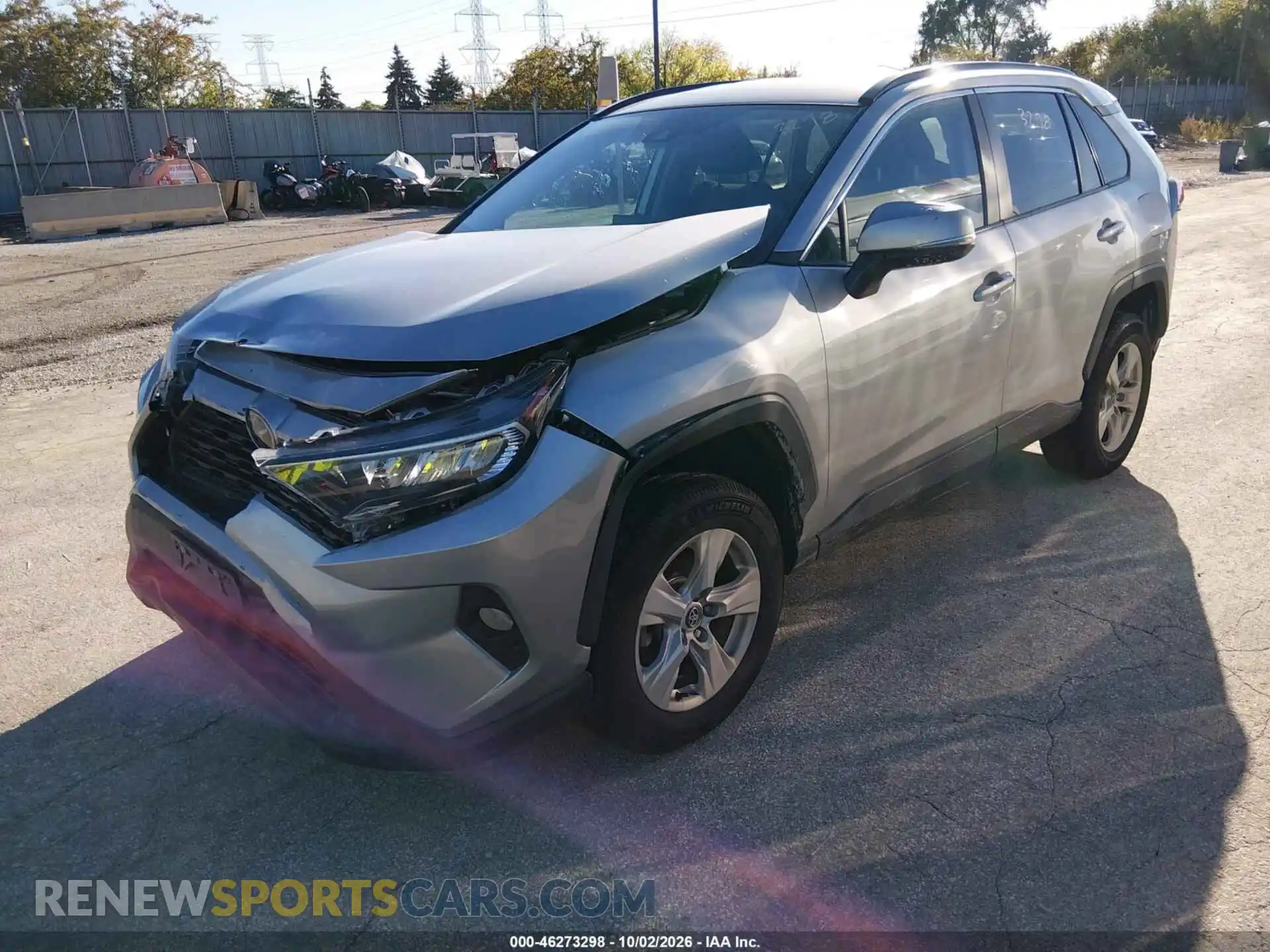 2 Photograph of a damaged car 2T3P1RFV9MC142384 TOYOTA RAV4 2021