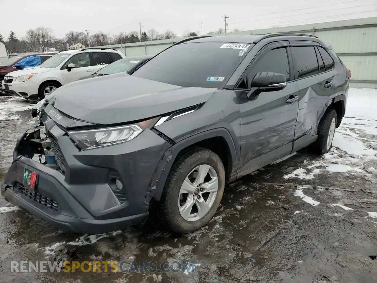 1 Photograph of a damaged car 2T3P1RFV9MC152347 TOYOTA RAV4 2021
