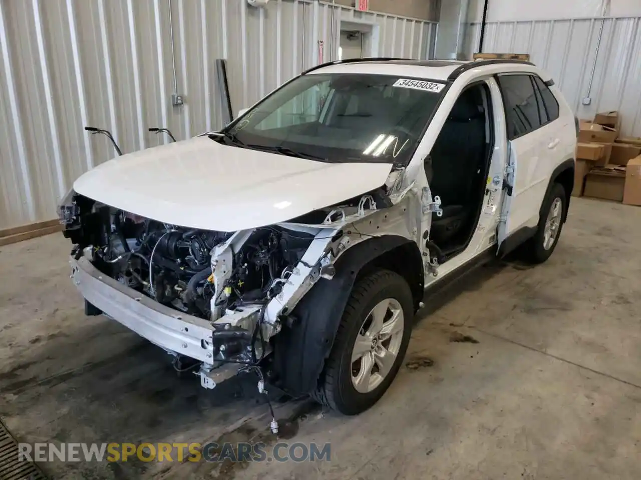 2 fotografías del automóvil dañado 2T3P1RFV9MC161954 TOYOTA RAV4 2021