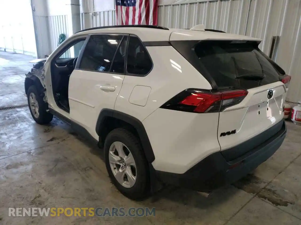 3 fotografías del automóvil dañado 2T3P1RFV9MC161954 TOYOTA RAV4 2021