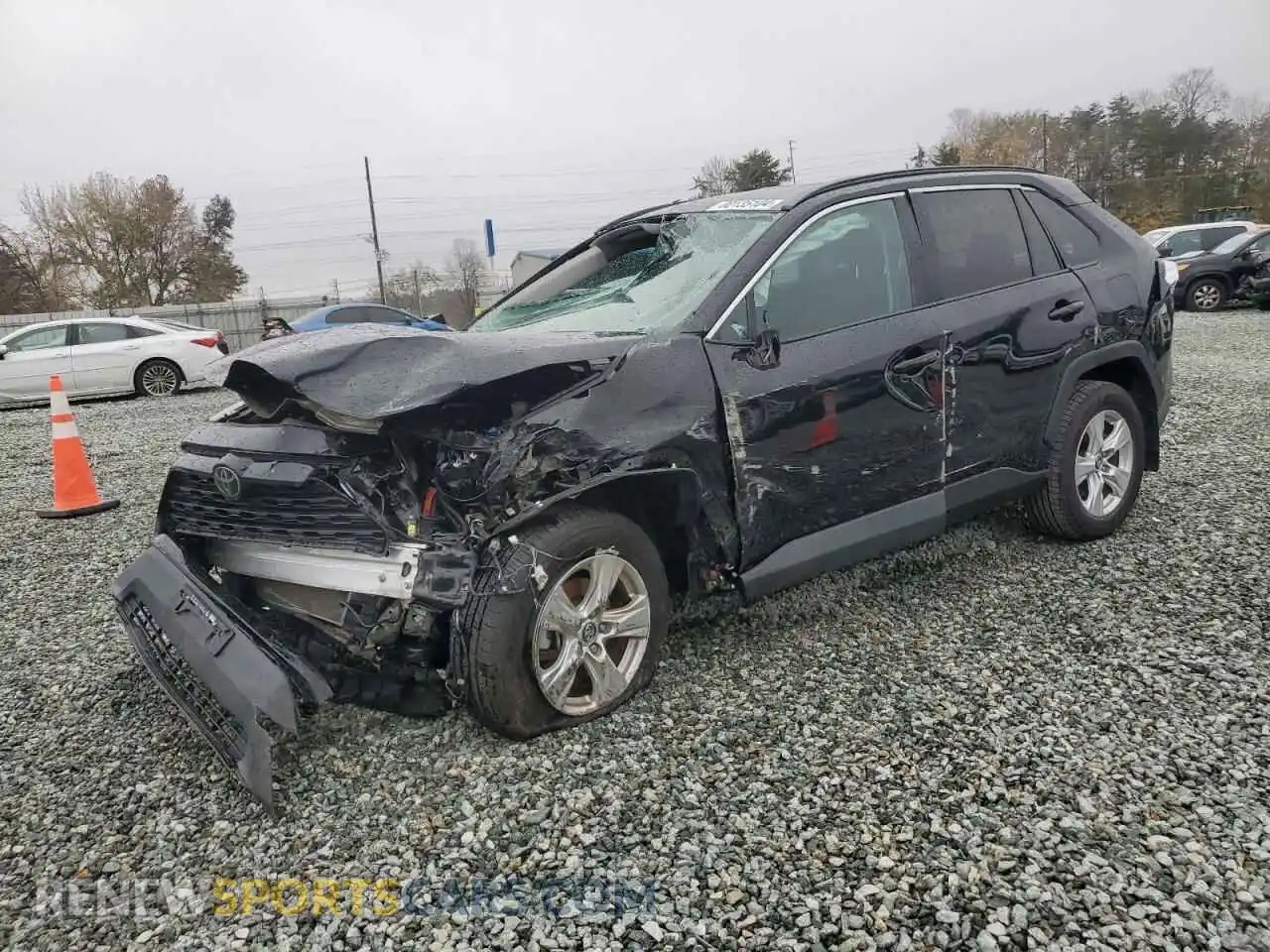 1 Photograph of a damaged car 2T3P1RFV9MC163574 TOYOTA RAV4 2021