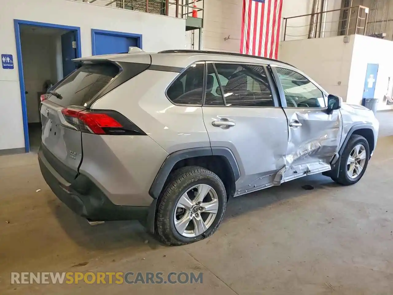 3 fotografías del automóvil dañado 2T3P1RFV9MC188278 TOYOTA RAV4 2021