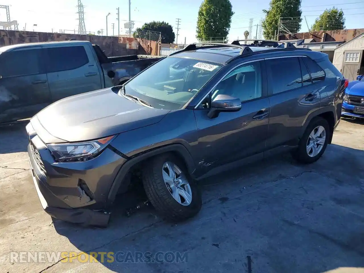 1 fotografías del automóvil dañado 2T3P1RFV9MC194131 TOYOTA RAV4 2021