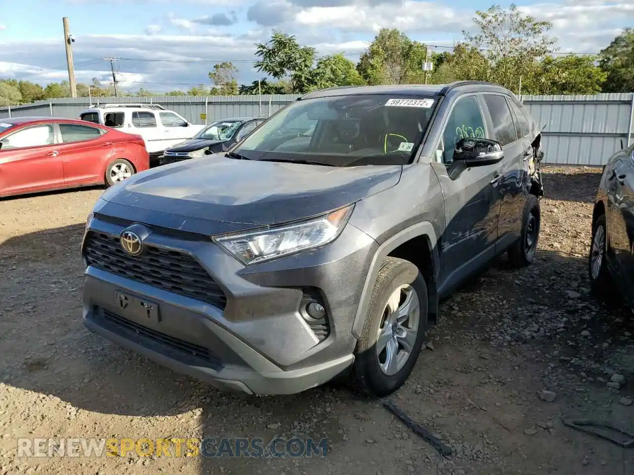 2 Photograph of a damaged car 2T3P1RFV9MC200817 TOYOTA RAV4 2021
