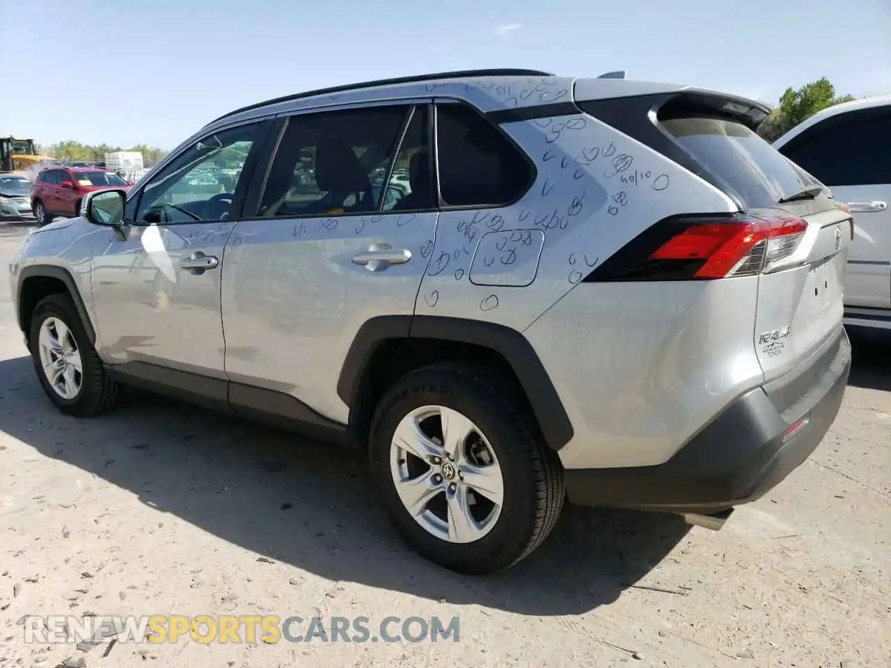 2 Photograph of a damaged car 2T3P1RFV9MC209484 TOYOTA RAV4 2021