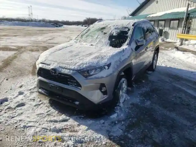 2 Photograph of a damaged car 2T3P1RFV9MC217200 TOYOTA RAV4 2021