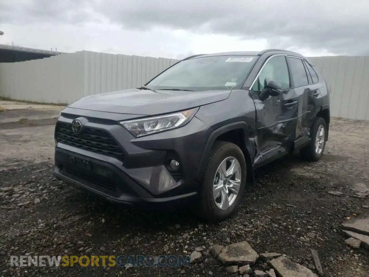 2 fotografías del automóvil dañado 2T3P1RFV9MC229900 TOYOTA RAV4 2021