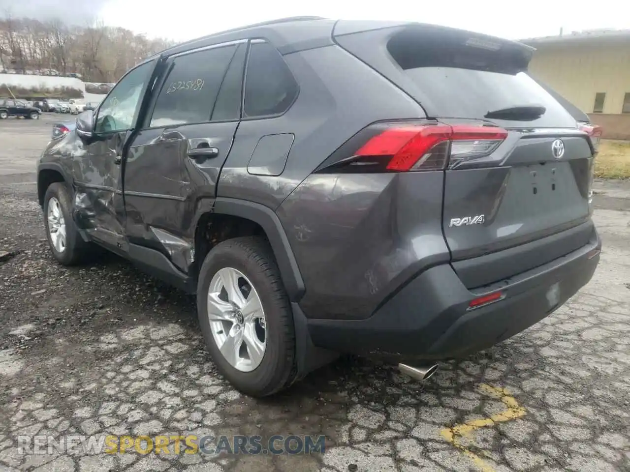 3 fotografías del automóvil dañado 2T3P1RFV9MC229900 TOYOTA RAV4 2021