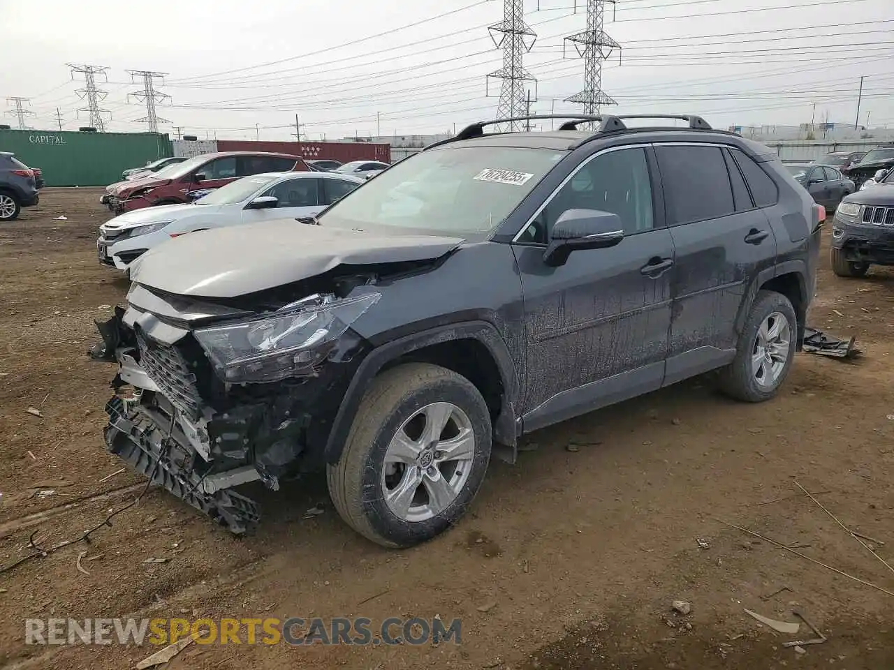 1 Photograph of a damaged car 2T3P1RFV9MC233932 TOYOTA RAV4 2021