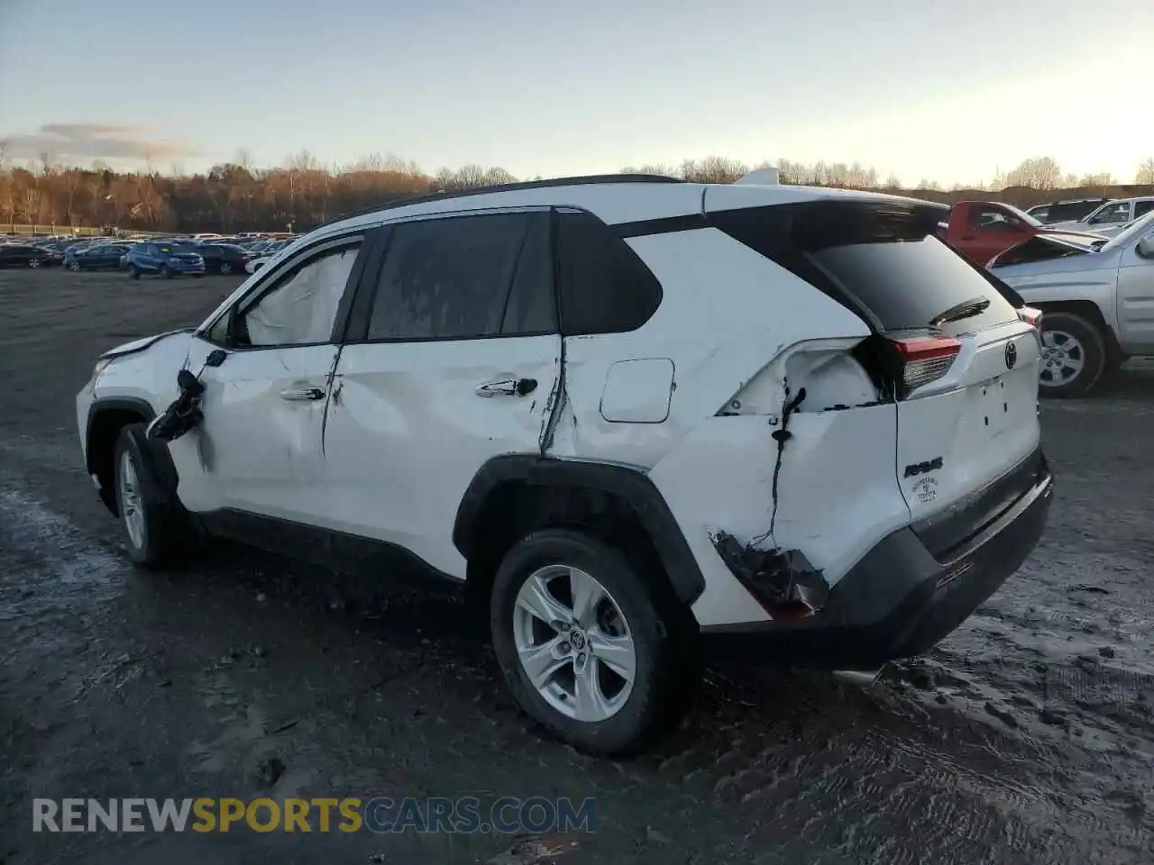 2 Photograph of a damaged car 2T3P1RFV9MC235258 TOYOTA RAV4 2021