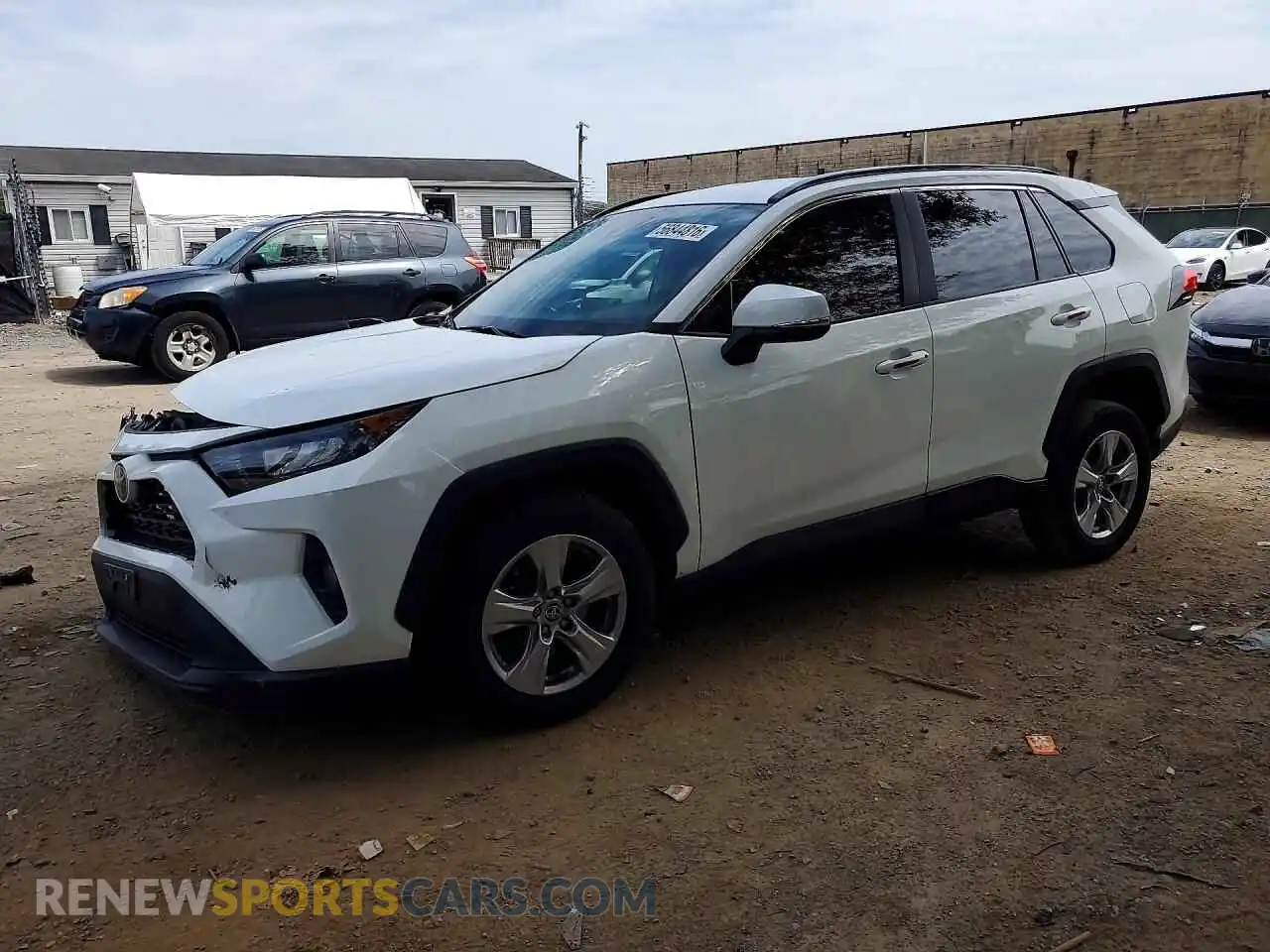 1 Photograph of a damaged car 2T3P1RFV9MC243456 TOYOTA RAV4 2021