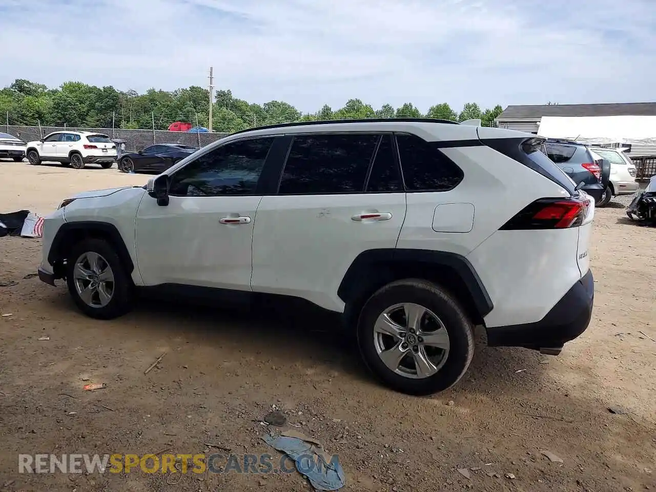 2 Photograph of a damaged car 2T3P1RFV9MC243456 TOYOTA RAV4 2021