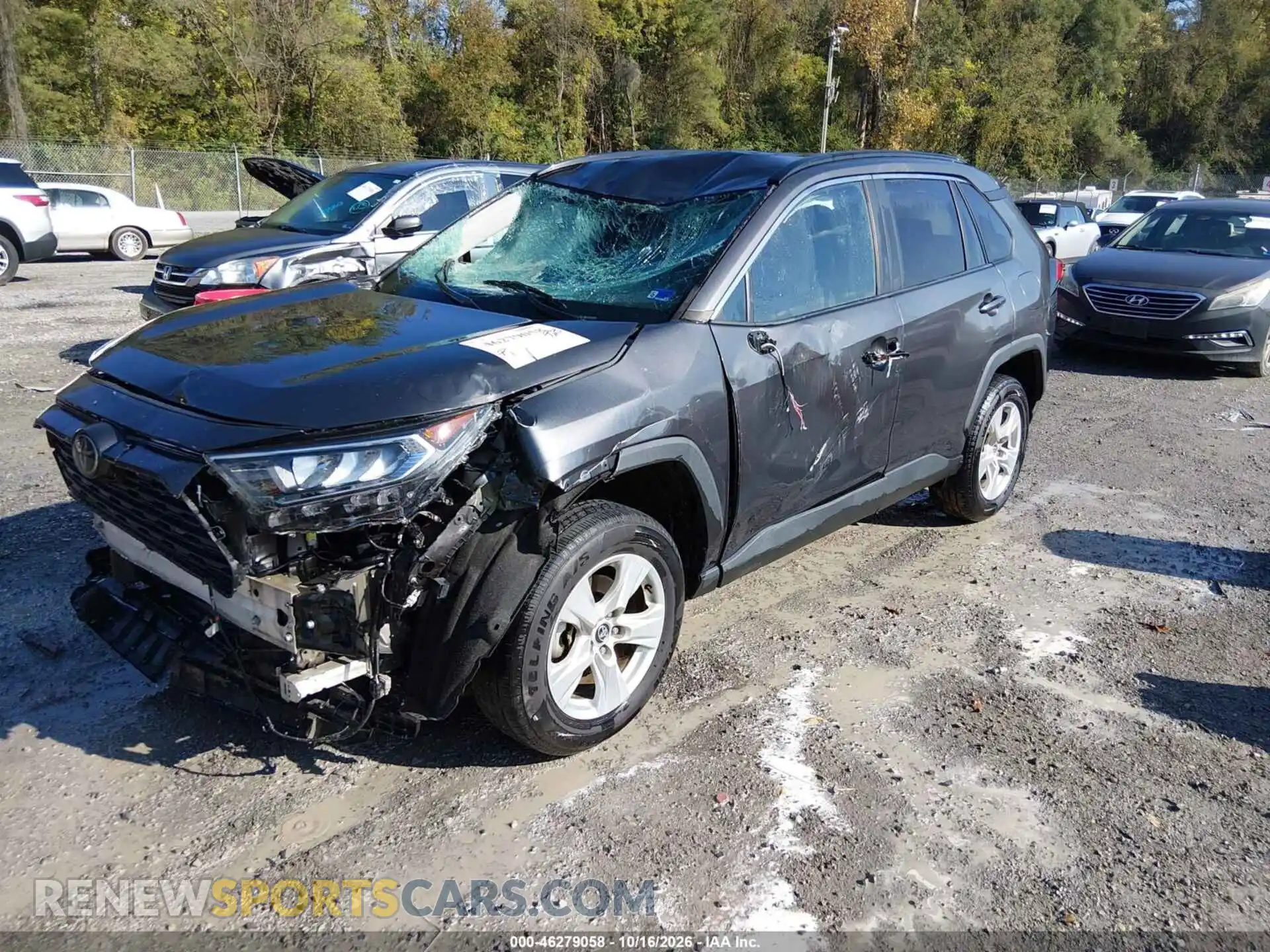 2 Photograph of a damaged car 2T3P1RFV9MW145493 TOYOTA RAV4 2021