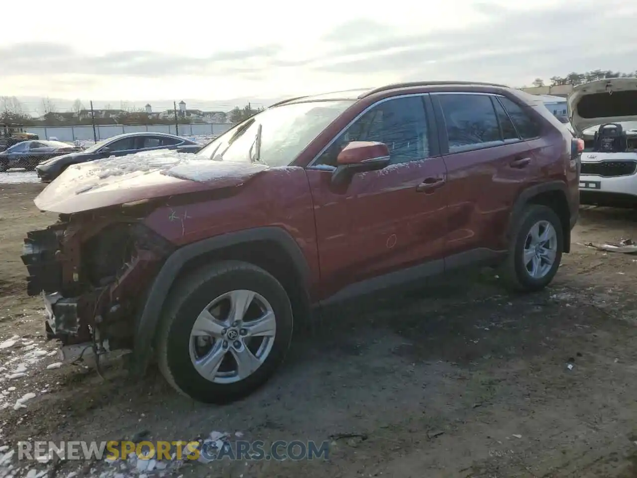 1 Photograph of a damaged car 2T3P1RFV9MW177408 TOYOTA RAV4 2021