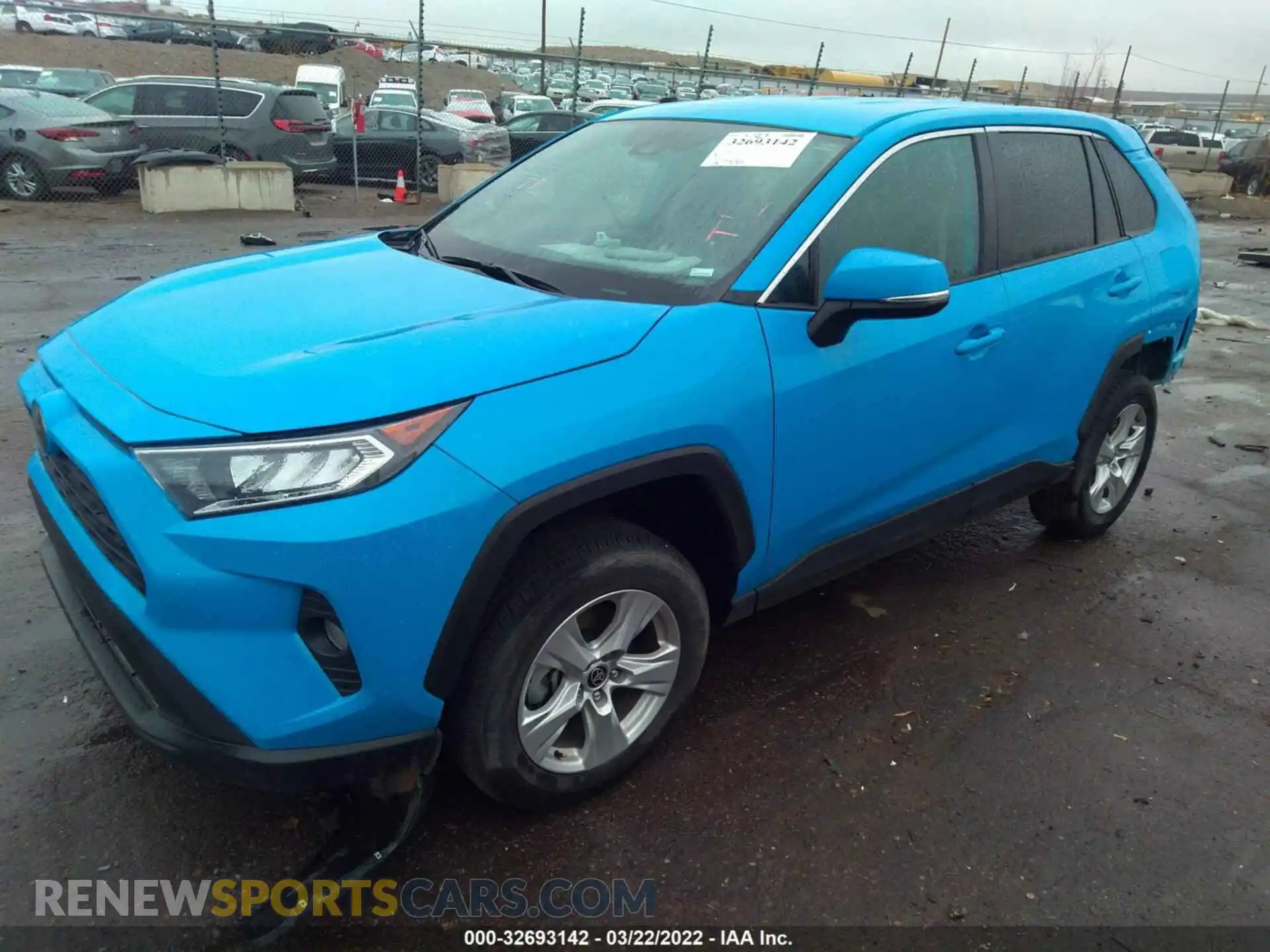 2 Photograph of a damaged car 2T3P1RFV9MW178476 TOYOTA RAV4 2021