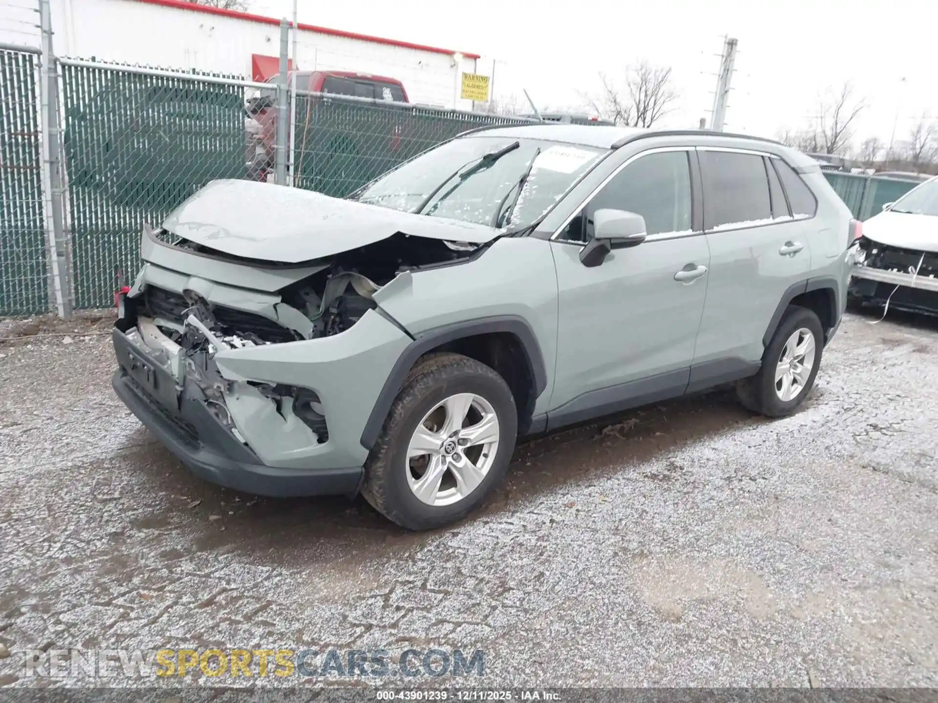 2 Photograph of a damaged car 2T3P1RFV9MW179059 TOYOTA RAV4 2021