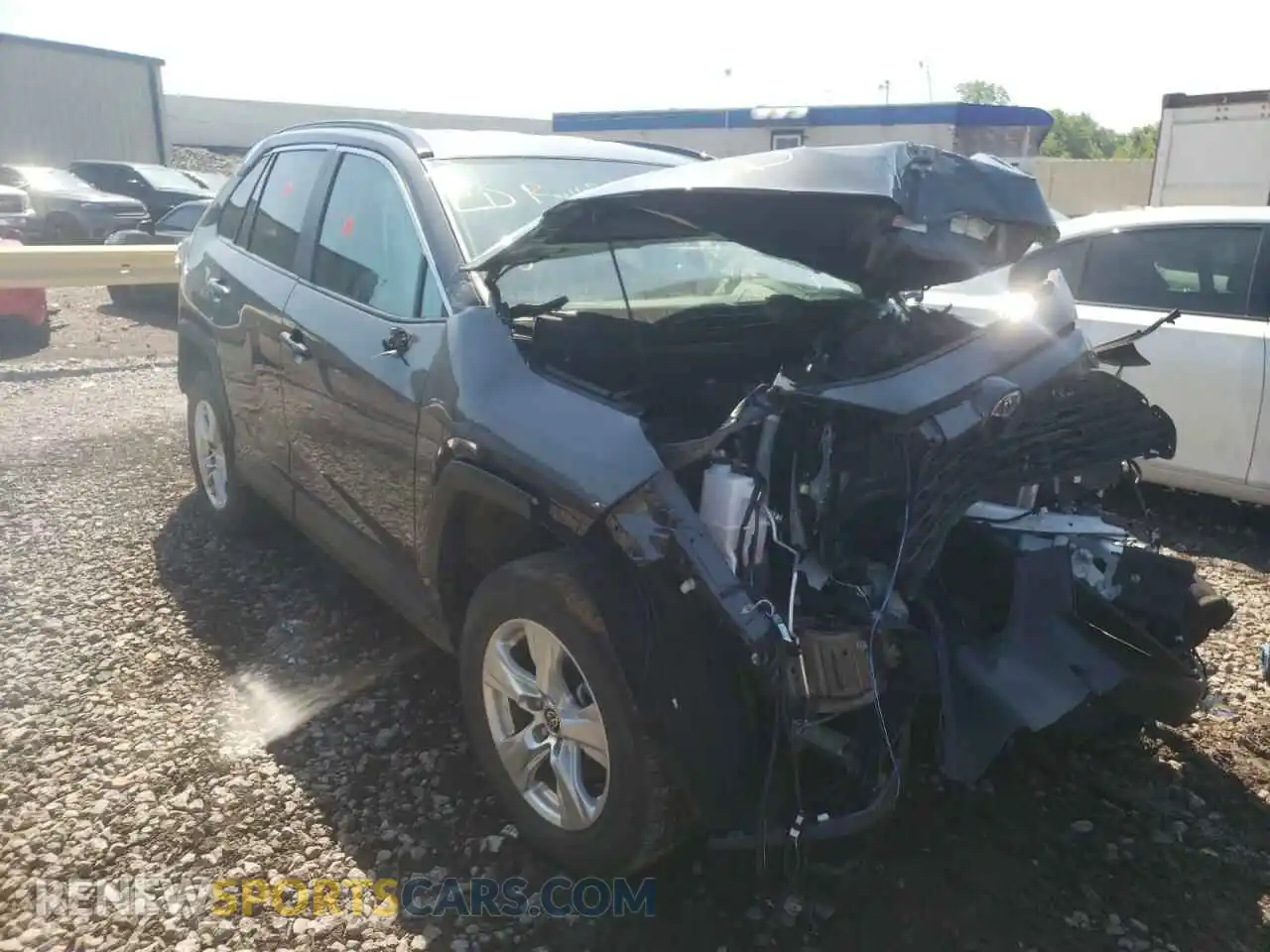 1 Photograph of a damaged car 2T3P1RFV9MW186559 TOYOTA RAV4 2021