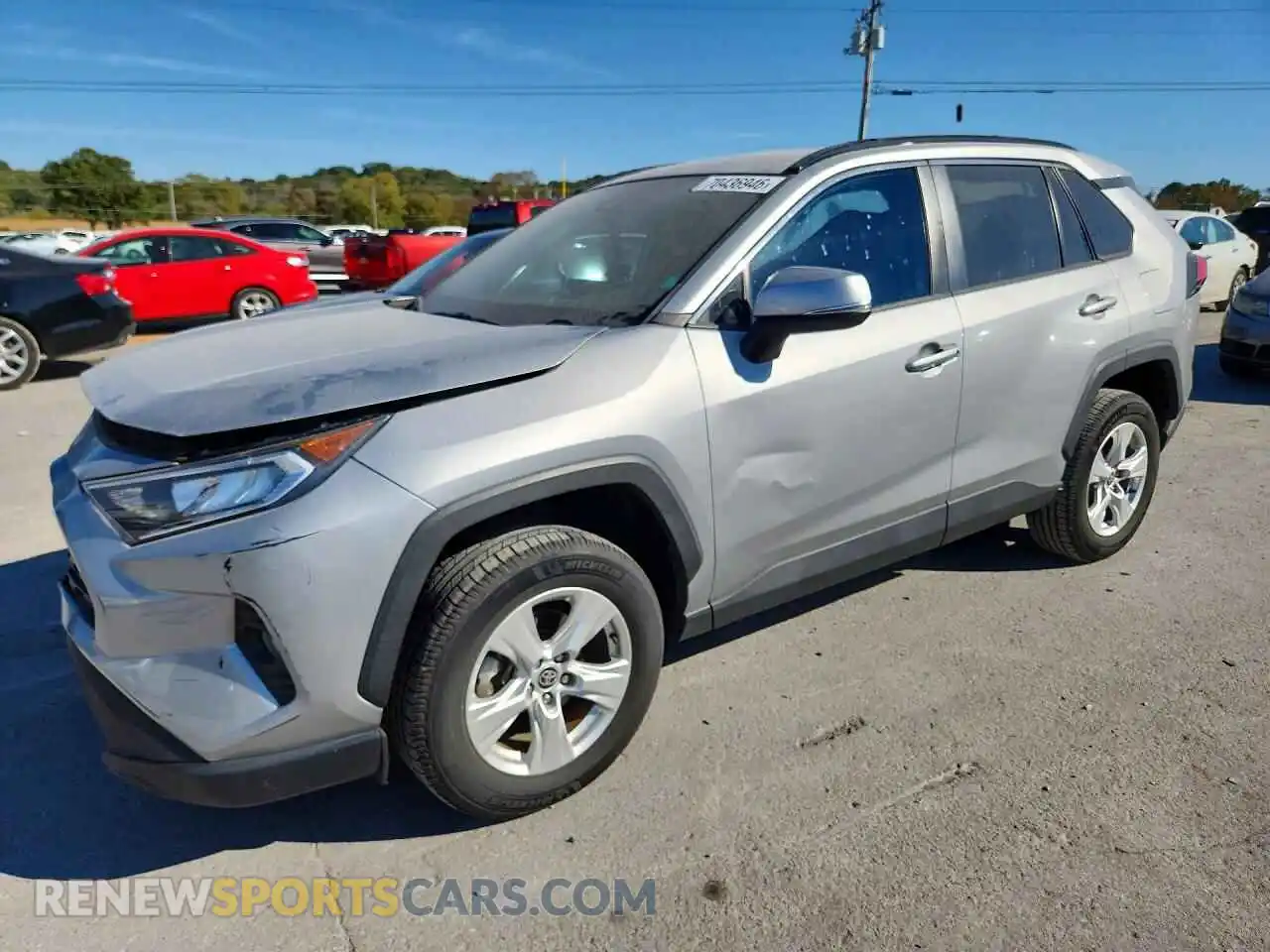 1 Photograph of a damaged car 2T3P1RFV9MW194709 TOYOTA RAV4 2021
