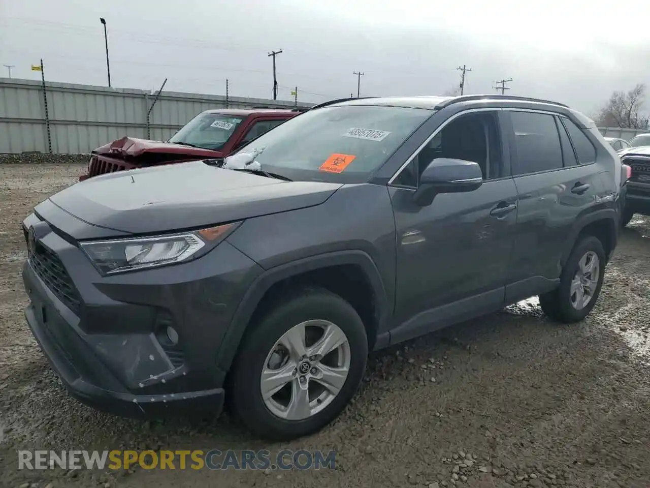 1 Photograph of a damaged car 2T3P1RFV9MW205594 TOYOTA RAV4 2021