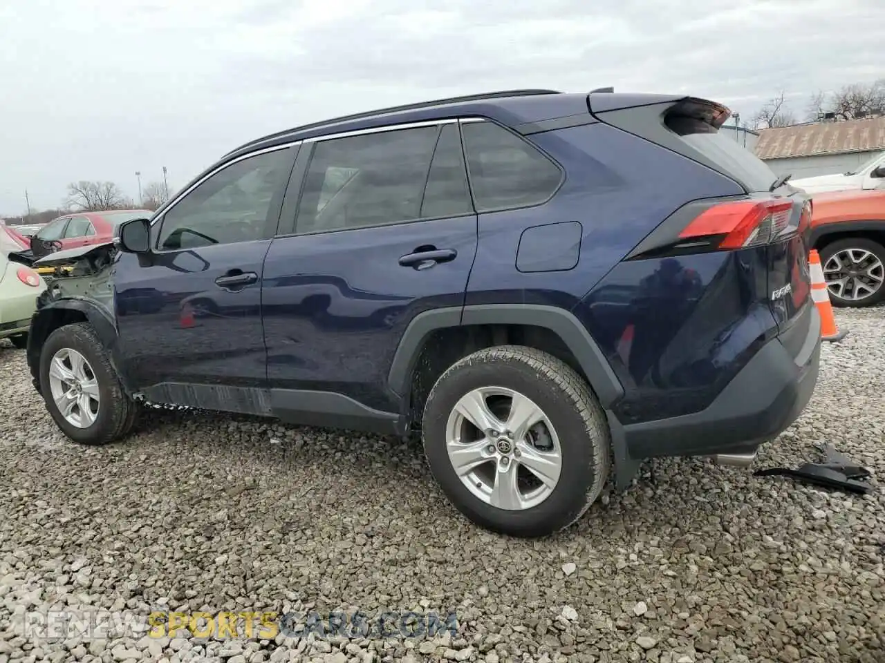2 Photograph of a damaged car 2T3P1RFV9MW210942 TOYOTA RAV4 2021