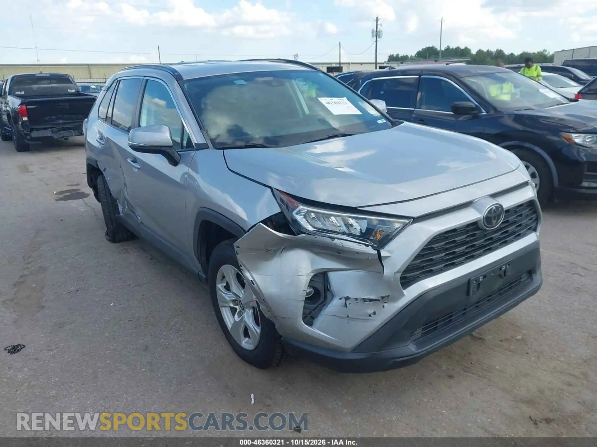 1 Фотография поврежденного автомобиля 2T3P1RFV9MW219057 TOYOTA RAV4 2021